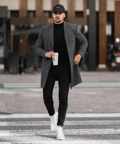 Mens Fall Outfits, Mode Mantel, Smart Casual Menswear, Smart Casual Men