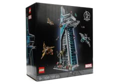 the lego avengers movie set is in its box