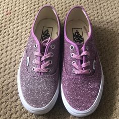 Vans Women’s Shoes Size: 6.5 Color: Pink Brand New Shoe Never Worn! Right Shoe Has A Discoloration In The Front! Look At Pictures Carefully! Overall Once You Are Wearing Them You Won’t Even Notice:) Purple Round Toe Party Sneakers, Vans Women, Vans Pink, Fun Outfits, Shoes Vans, Shoes Size 6, Pink Brand, Shoes Color, Womens Vans