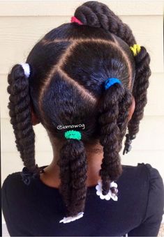 Two Strand Twist Hairstyles, Toddler Hairstyles Girl, Natural Hairstyles For Kids, Girls Natural Hairstyles, Pelo Afro