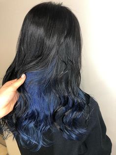 Blue Hair Underneath