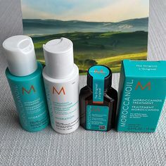 Brand New, Fresh Products, Never Opened Mini Sized As Pictured, Great Set For Travel Fast Shipping Includes: Moroccanoil Treatment Hair Oil: An Argan-Oil-Infused Formula That Hydrates, Boosts Shine, And Smooths Frizz And Flyaways. 0.5 Oz / 15 Ml Hydrating Shampoo: An Antioxidant-Rich, Ultra-Hydrating Shampoo That Nurtures Dry Hair For Stronger, Smoother Strands. 1.35 Oz / 40 Ml Hydrating Conditioner: This Detangling Conditioner Is Infused With Argan Oil For Maximum Moisture And More Manageable H Fresh Products, Hydrating Shampoo, Moroccan Oil, العناية بالشعر, About Hair, Dry Hair, Argan Oil, Hair Oil, Hair Care