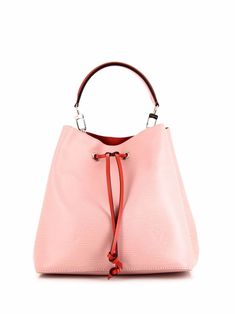 Best Online Stores, Louis Vuitton Pink, Pre Owned Louis Vuitton, Modern Bag, Vintage Bags, Pink Bag, Pink Red, Bucket Bag, Top Handle