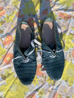 Pertini Blue Woven Leather Shoes Teal blue woven leather shoes with blue ribbon lace up Made in Spain  Size 36  Measures 9" inner sole length (B27) Woven Leather Shoes, Womens Tie, Tie Shoes, Blue Ribbon, Shoes Trainers, Teal Blue, Womens Shoes Sneakers, Leather Shoes, Shoe Laces