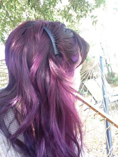 Manic Panic Purple, Mal Bertha, Purple Blonde, Descendants 2015, Violet Hair, Dyed Hair Inspiration, Pretty Hair Color, Manic Panic