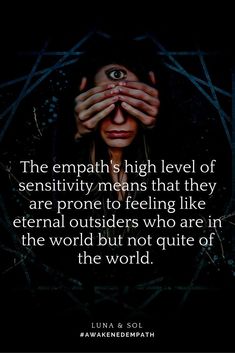 Are you an empath who feels like an eternal outsider? E Mc2, Infj, Spiritual Journey