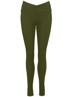 olive green stretch-design fine ribbed embroidered logo to the side crossover strap detail decorative stitching high-waisted elasticated waistband super-skinny cut straight hem ankle-length Olive Green Leggings, Olive Leggings, Cut Out Leggings, Ankle Length Leggings, Green Leggings, Decorative Stitching, Wardrobe Edit, Performance Leggings, Ribbed Leggings