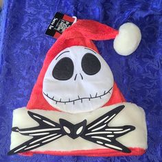 Jack Skellington With Santa Hat, Jack Skellington Christmas Hat, Nightmare Before Christmas Mickey Ears, Monsters University Hat, Jack Skellington Stuffed Animal, Rose Gold Minnie Ears, Pink Baseball Hat, Jack Skellington Faces, Nightmare Before Christmad Tree