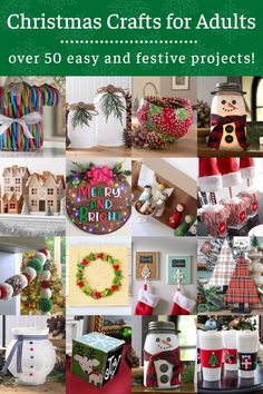 christmas crafts for adults over 50 easy and festive projects