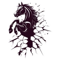 Horse Template, Beautiful Horses, Free Svg, Laser Engraved, Digital Artwork, Laser Engraving, Digital Drawing, Cut Out, Cricut