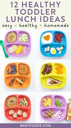 healthy lunch ideas for toddlers that are easy to make