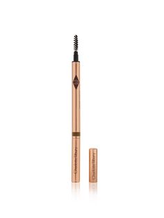 Charlotte Tilbury Brow Pencil, Charlotte Tilbury Eyebrow Pencil, Model Brows, Eyebrow Products, Brow Products, Makeup List, Super Model, Natural Brows, Best Eyebrow Products