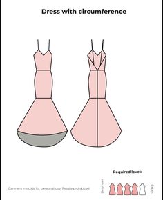 the paper doll is designed to look like a dress