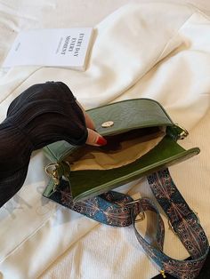 Bird in Bag - Fashionable PU Leather Saddle Shoulder Bag, Crossbody Green Faux Leather Shoulder Bag For Errands, Trendy Faux Leather Crossbody Phone Bag, Trendy Green Faux Leather Satchel, Faux Leather Phone Bag With Adjustable Strap, Trendy Faux Leather Baguette Bag With Adjustable Strap, Green Faux Leather Satchel Shoulder Bag, Faux Leather Crossbody Baguette Bag, Trendy Faux Leather Crossbody Baguette Bag, Trendy Green Faux Leather Shoulder Bag