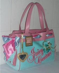 Student Nurse, Malibu Barbie, 2000s Fashion Outfits, Fancy Bags, Juicy Couture Bags, Cute Purses, Coach Swagger Bag