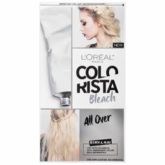 Bleached hair means lighter hair. The best bleach for hair styles, Colorista hair bleach lets you lighten all over, get gorgeous highlights, or create the ombre hair perfect for customizing your look. This bleach acts as a hair lightener to let those Colorista shades pop! Once your strands are lightened, play your way with Colorista Semi-Permanent Color! Best Bleach For Hair, Hair Bleach, Lighter Hair, Semi Permanent Hair Color, How To Lighten Hair, Temporary Hair Color, Cool Blonde, Styling Cream, Hair Wax