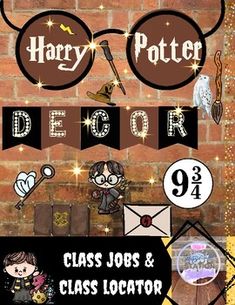 harry potter decor class jobs and class location