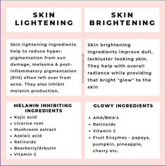 Skin Science, Strand Braid, Skin Lightening, Lighten Skin, Beauty Skin Care Routine, Skin Tips