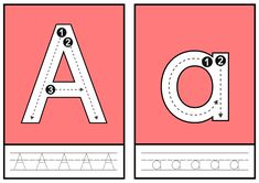 The Letter A, Alphabet Flashcards, Bright Eye, Flash Card, Animal Coloring Books, Interactive Game