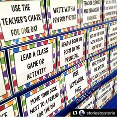 classroom bulletin boards with words and pictures on them for teachers to use in the classroom