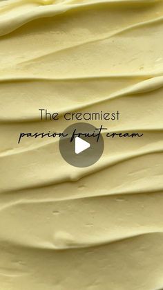 the cremest pastry frosting is yellow