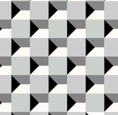 a black and white checkered pattern with grey squares on the bottom right corner,