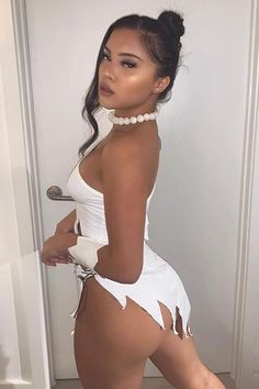 Bedrock Babe 4 Piece Costume Set - White, Seasonal | Fashion Nova Hot Halloween Outfits, Womens Costumes, Fashion Nova Models, Womens Black Dress, Garters, Women's Costumes, Womens Loungewear, Up Girl, Halloween Costumes Women