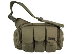 an image of a bag that is in the shape of a waist pack with multiple compartments