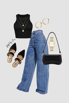 Looks Pinterest, Chique Outfits, Pinterest Fashion, Fashion Mistakes, Pilates Workout, Cute Outfit, Summer Fashion Outfits, Edgy Outfits, Casual Style Outfits