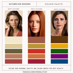 Hair Color For Soft Autumn, Acid Wallpaper, Soft Autumn Palette, Autumn Color Palette, Soft Summer Color Palette