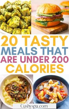 Recipes Under 200 Calories, Low Calorie Lunches, Menu Sarapan Sehat, 200 Calorie, 200 Calorie Meals