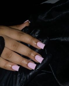 Xs Short Nails, Solid Color Short Nails, Color Short Nails, Colored Acrylic Nails, Summery Nails, Simple Acrylic Nails, Work Nails, Short Square Acrylic Nails, Long Square Acrylic Nails