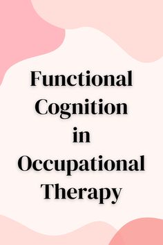 We all know functional interventions are our bread and butter as occupational therapists, so we've got the ins and out to address functional cognition for you here. Cognitive Therapy Activities For Adults, Occupational Therapist Assistant, Cognitive Therapy, Mental Health Activities, Acute Care, Occupational Therapy Activities, Teaching Game