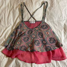 Hollister Cross Back Crop Top, Size Xs, Never Worn, Condition: Like New Pink Crop Top Tank For Summer, Cute Pink Top For Summer, Trendy Pink Tops For The Beach, Cute Pink Summer Top, Pink Summer Tank Top For Vacation, Pink Sleeveless Summer Crop Top, Trendy Pink Crop Top For Day Out, Pink Sleeveless Crop Top For Day Out, Pink Sleeveless Crop Top For Beach