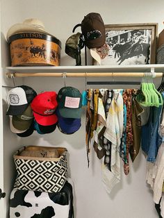 #westerncloset #westernfashion #westernstyle #cowgirlcloset #cowgirlstyle #cowgirlfashion Wild Rags, Wild Rag, Toddler Room, Bedroom Inspo, House Stuff, Dream Room, My Dream Home