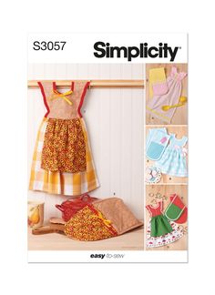 the sewing pattern for this dress is easy to sew