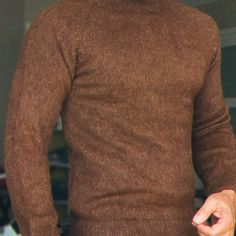 100% Alpaca Crew Neck Sweater Handmade/ Hand Crafted In Peru. Brand New With Tag . Material Is Dry Clean Only And Very Warm ! Fitted Brown Casual Sweater, Casual Fitted Brown Sweater, Fitted Brown Crew Neck Sweater, Sweater Handmade, Sweaters Crewneck, Colorful Sweaters, Crew Neck Sweater, Neck Sweater, Alpaca