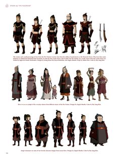 an image of some people in different costumes and outfits for the movie avatar, with text below