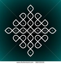 an abstract design in white on a black and green background with space for your text