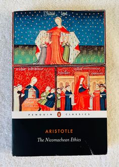 THE NICOMACHEAN ETHICS, by Aristotle.  Translated by A. K. Thomson...  Penguin Books, (2004).  Trade soft cover; light wear - overall good condition.  See the second picture for the rear cover with synopsis and additional information. Nicomachean Ethics, Penguin Classics, Penguin Books, Soft Cover, Harp, Penguins, Philosophy, Music Book, Beauty Book