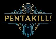 the logo for pentakilli, an upcoming video game that has been released