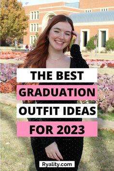 Love these university graduation outfit ideas! Definitely copying one of these when my college graduation comes up in the spring College Graduation Outfit Ideas Winter, Graduation Outfit Ideas Winter, Grad Outfit Ideas, Summer Graduation Outfit, University Graduation Dresses, Cute Graduation Outfits, University Graduation Outfit, Winter Graduation Outfit, Graduation Outfit Ideas University