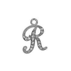 Personalize it! Clear crystals add sparkle to this lovely silver tone monogram initial charm. A lovely, personalized accessory that you can wear as a pendant or on a charm bracelet. Round Clear Crystal Accents Measurements: 1"L x 0.5"W Buy Charm Bracelet 1928 Jewelry Collection From the vaults of rich European capitals to the antique laden attics of old American estates, 1928 Jewelry has created modern replicas of the most beautiful, exquisite vintage jewelry ever made. For those who love all th Silver Nickel-free Initial Pendant Charms, Nickel-free Silver Initial Pendant Charms, Elegant Silver Charms For Personalized Gifts, Elegant Silver Charms With Initials, 1928 Jewelry, Personalized Accessories, Jewelry Crystal, Clear Crystals, Initial Charm