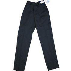 National Patrol 3001 Black Security Guard Uniform Pants Unhemmed Womens 2r Women's Size 2r 100% Polyester. Adjustable Belt Waistline Why Shop With Us?Customer Service Is Our #1 Priority Excellent Pricing Excellent Feedback Quality Assurance Fast Shipping Feedbackif You Are Completely Satisfied With Your Purchase Please Leave Us Positive Feedback. If There Is An Issue With Your Order, Please Understand We Are Human And We Do Make Mistakes. Please Send Us A Message And Give Us A Chance To Resolve Black Tailored Full-length Bottoms, Tailored Black Full-length Bottoms, Tailored Full Length Black Bottoms, Black Slim Fit Full Length Bottoms, Business High Waist Pants, High Waist Solid Color Business Pants, High Waist Solid Pants For Business, High Waist Business Dress Pants With Pockets, High Waist Dress Pants With Pockets For Business