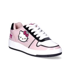 Awesome Pink And White Sneakers By Hello Kitty: Cute And Preppy Street Wear! Brand New With Tags! Available In Size 8 Or 9. Screen Print Art, Hello Kitty Coloring, Pink Sneakers, Style Pink, Lacing Sneakers, Sneaker Brands, Court Shoes, Platform Sneakers