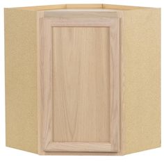 an unfinished cabinet door is shown in this image