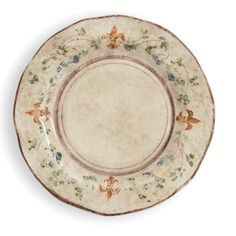 MED9130 Dining & Entertaining/Dinnerware/Dinner Plates Tuscan Kitchen, Luxury Dinnerware, Tuscan Decorating, Mediterranean Home, Italian Ceramics, Antique China, Italian Art, Dinner Plate Sets, Fine Linens