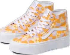 Vans Platform Sneakers For Summer, Trendy Vans Sneakers For Summer, Trendy Purple Sneakers For Summer, Trendy Orange Sneakers For Spring, Vans Platform Slip On, Vans Slip On Platform, Vans Shoes High Tops, Vans Platform Sneakers, Vans Orange