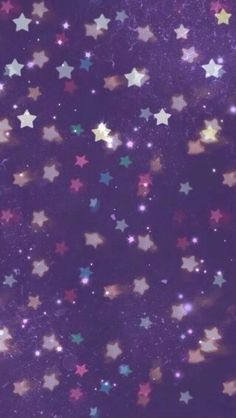 the stars are all over the purple background