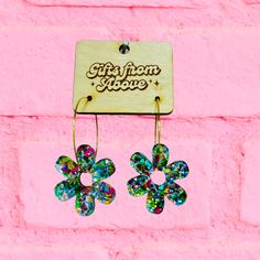 These pretty earrings are sure to catch attention and add a touch of whimsy to any outfit. Whether you choose gold or silver hoops, the Daisy Hoop Earrings are a delightful addition to your jewelry collection! 🌼💫 Small Hoop Flower Earrings As A Gift, Multicolor Small Hoop Earrings As Gift, Cute Nickel-free Round Hoop Earrings, Fun Adjustable Hoop Earrings As Gift, Adjustable Cadmium-free Hoop Earrings As Gift, Cute Nickel-free Hoop Jewelry, Fun Hoop Earrings With Ear Wire As A Gift, Adjustable Hoop Flower Earrings As Gift, Cute Small Hoop Earrings For Gift